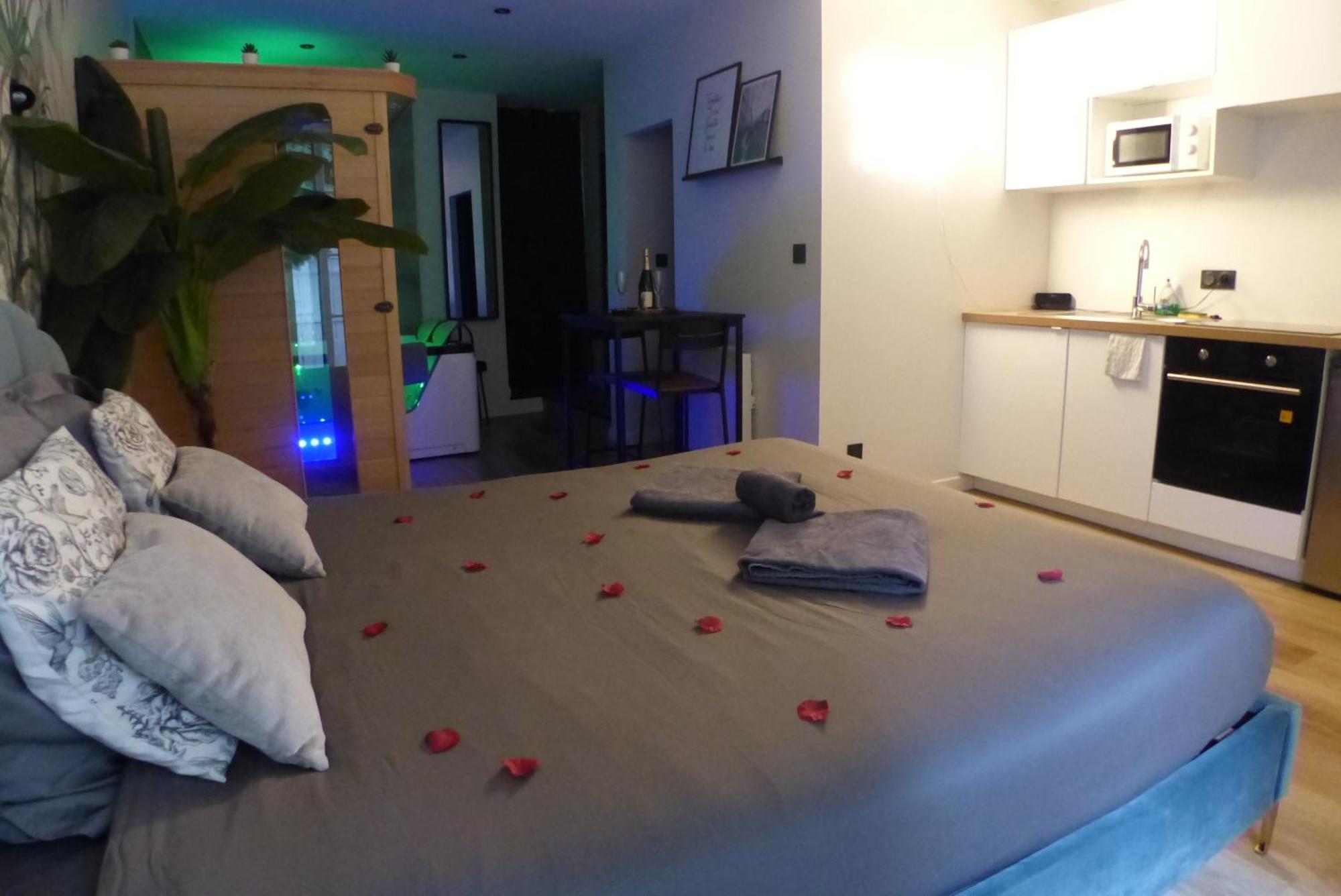Appartement Balneotherapie Et Sauna Hyper Centre Nantes Esterno foto