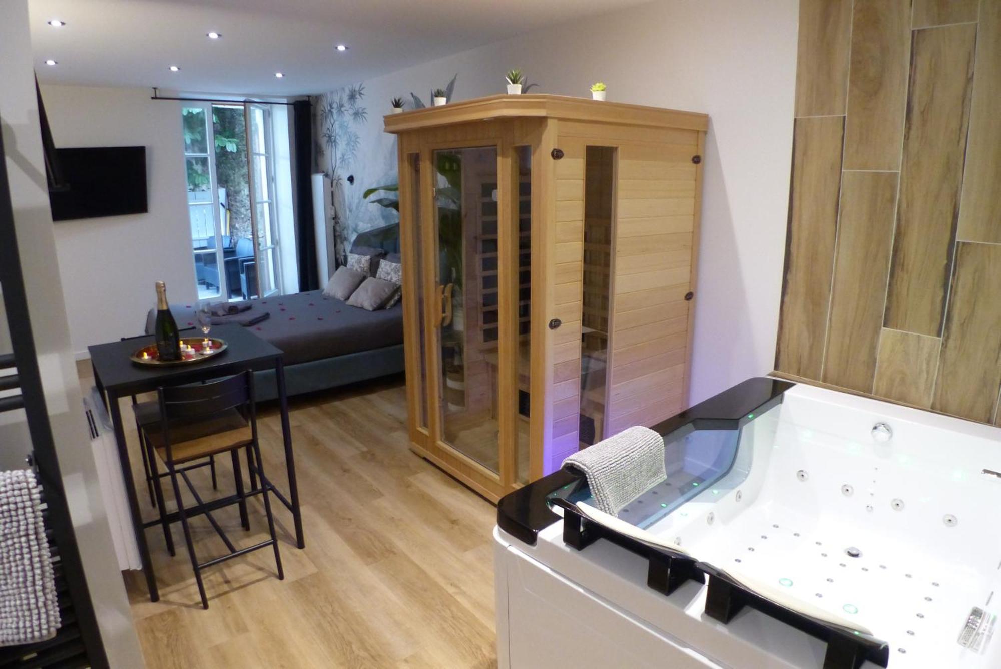 Appartement Balneotherapie Et Sauna Hyper Centre Nantes Esterno foto